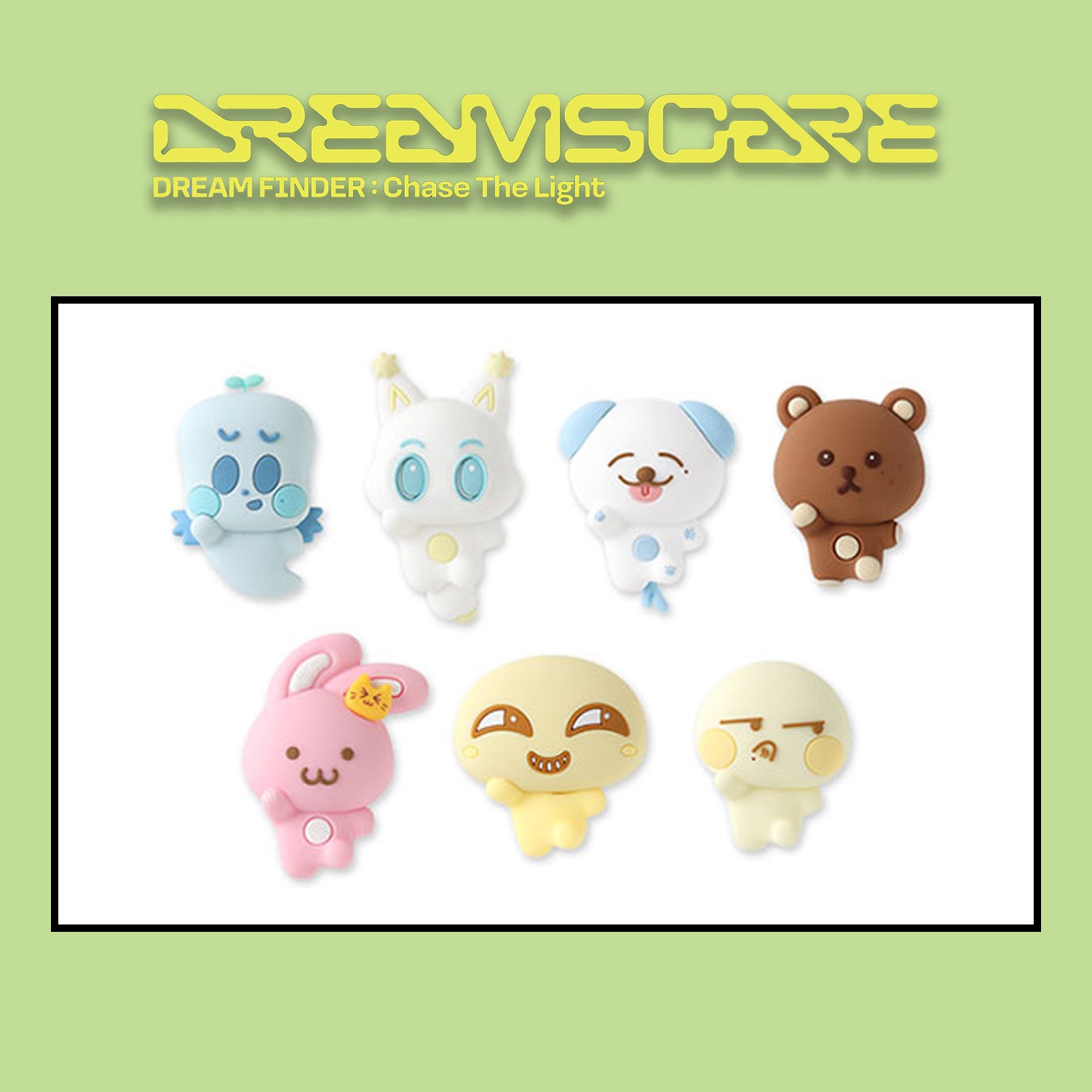 NCT DREAM OFFICIAL MERCHANDISE 'DREAM FINDER : CHASE THE LIGHT' (CUSTOM PIN) COVER