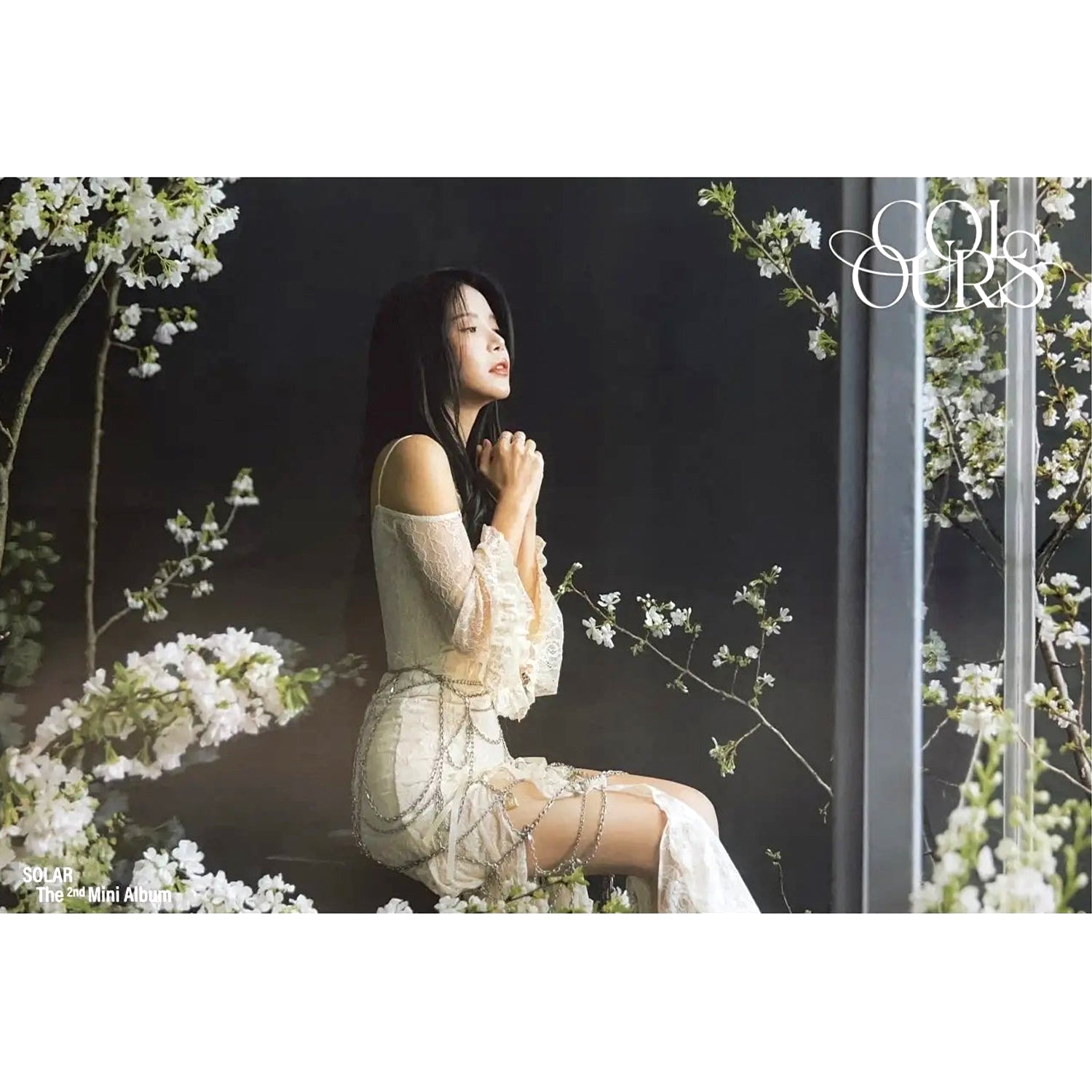 SOLAR 2ND MINI ALBUM 'COLOURS' POSTER ONLY C VERSION COVER