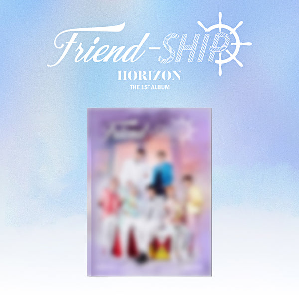 HORI7ON 1ST ALBUM 'FRIEND-SHIP' C VERSION COVER