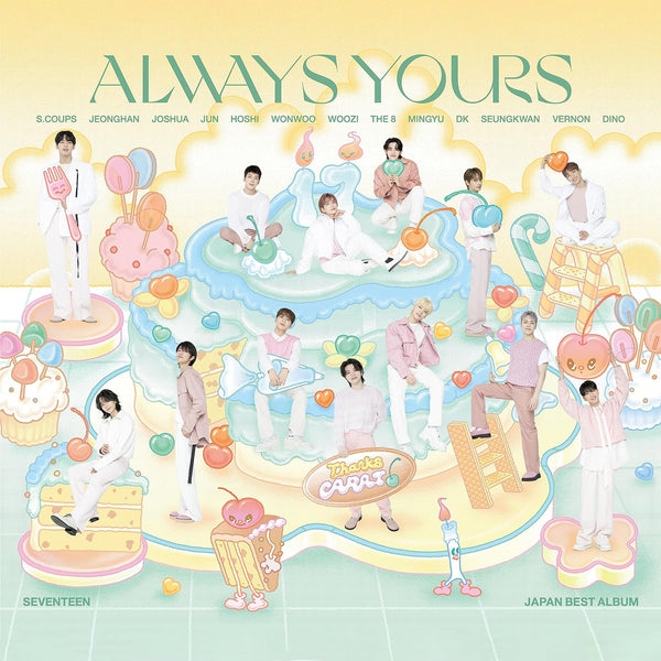 SEVENTEEN JAPAN BEST ALBUM 'ALWAYS YOURS' (LIMITED) C VERSION COVER