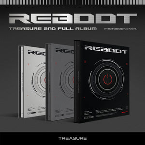 TREASURE 2ND FULL ALBUM 'REBOOT' (PHOTOBOOK) SET COVER