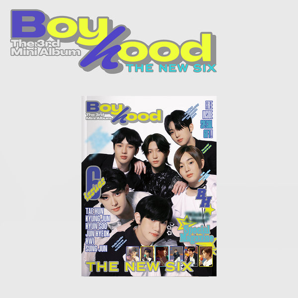 TNX 3RD MINI ALBUM 'BOYHOOD' DÉJÀ VU VERSION COVER