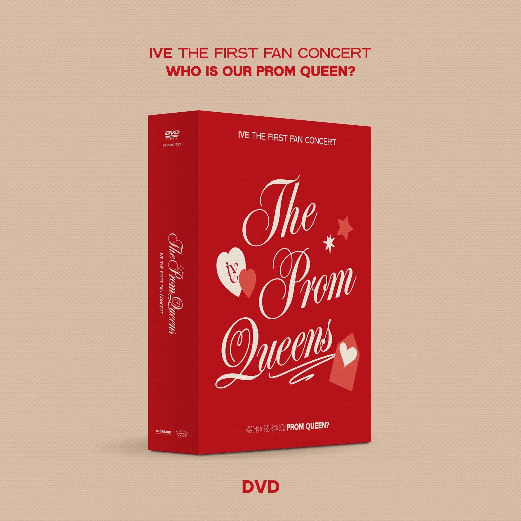 IVE THE FIRST FAN CONCERT 'THE PROM QUEENS' (DVD) COVER