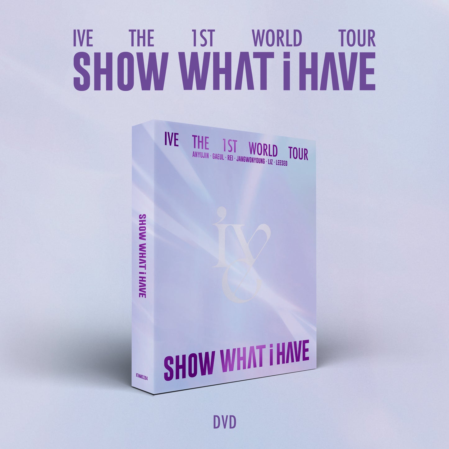 IVE 1ST WORLD TOUR 'SHOW ME WHAT I HAVE' (DVD) COVER