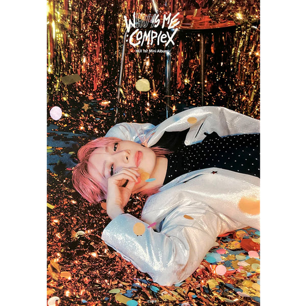 HUI 1ST MINI ALBUM 'WHU IS ME : COMPLEX' POSTER ONLY D VERSION COVER