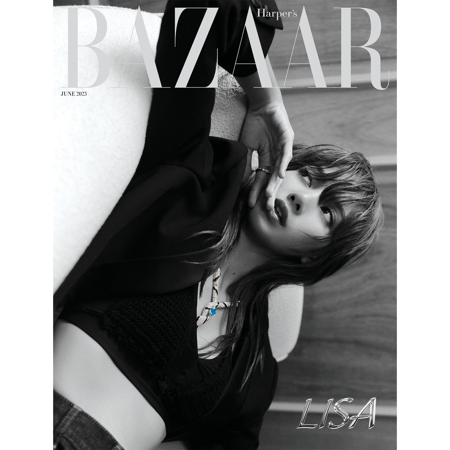 BAZAAR 'JUNE 2023 - LISA (BLACKPINK)' D VERSION COVER