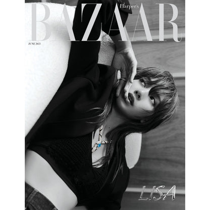BAZAAR 'JUNE 2023 - LISA (BLACKPINK)' D VERSION COVER