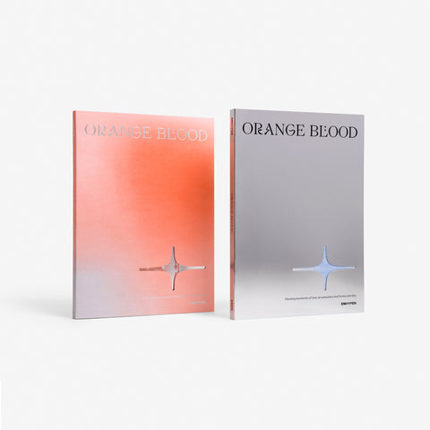 ENHYPEN 5TH MINI ALBUM 'ORANGE BLOOD' SET COVER