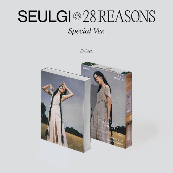 SEULGI 1ST MINI ALBUM '28 REASONS' EVIL VERSION COVER