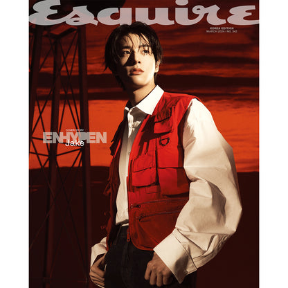 ESQUIRE 'MARCH 2024 - ENHYPEN' E VERSION COVER
