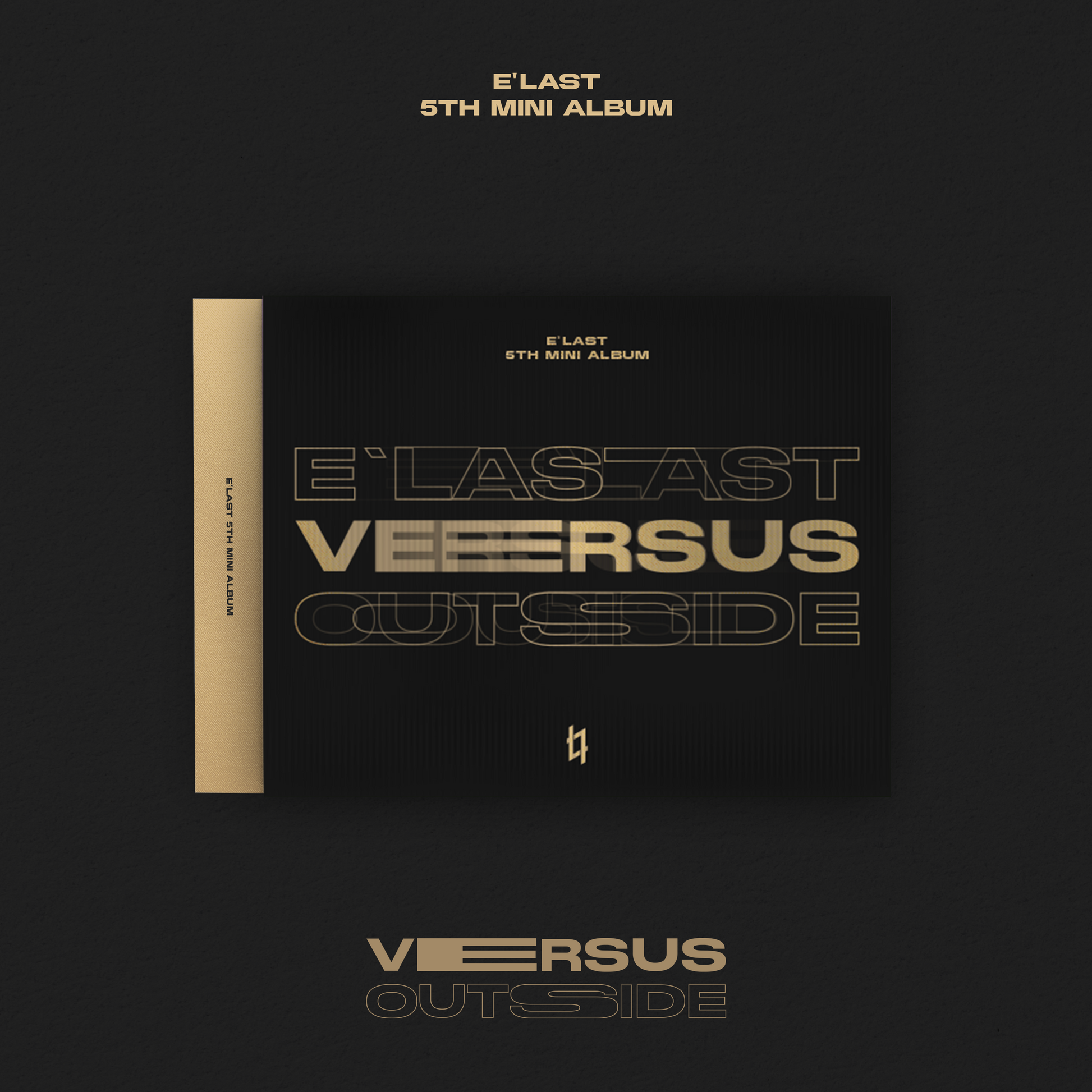 E'LAST 5TH MINI ALBUM 'VERSUS' OUTSIDE VERSION COVER