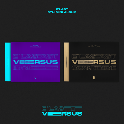 E'LAST 5TH MINI ALBUM 'VERSUS' COVER
