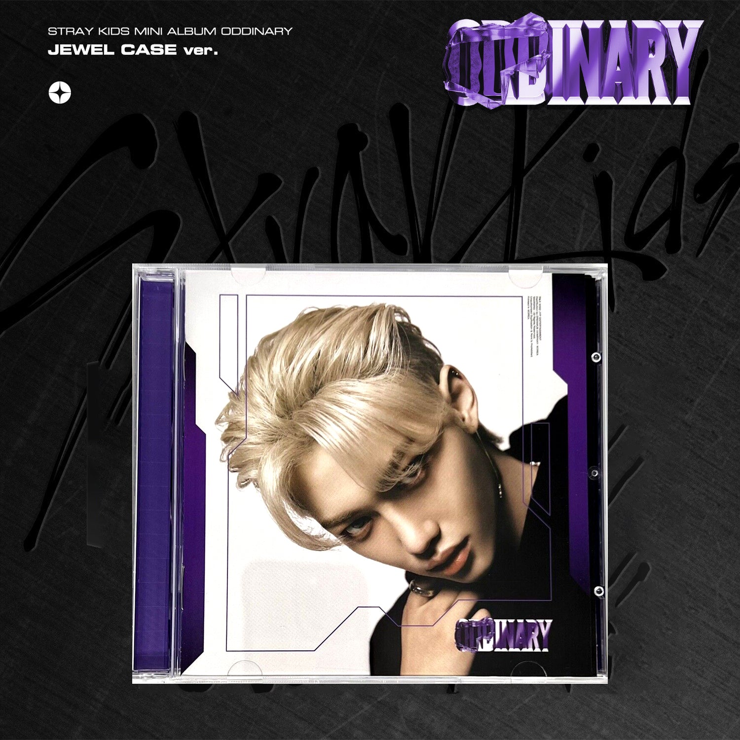 STRAY KIDS MINI ALBUM 'ODDINARY' (JEWEL CASE) FELIX VERSION COVER