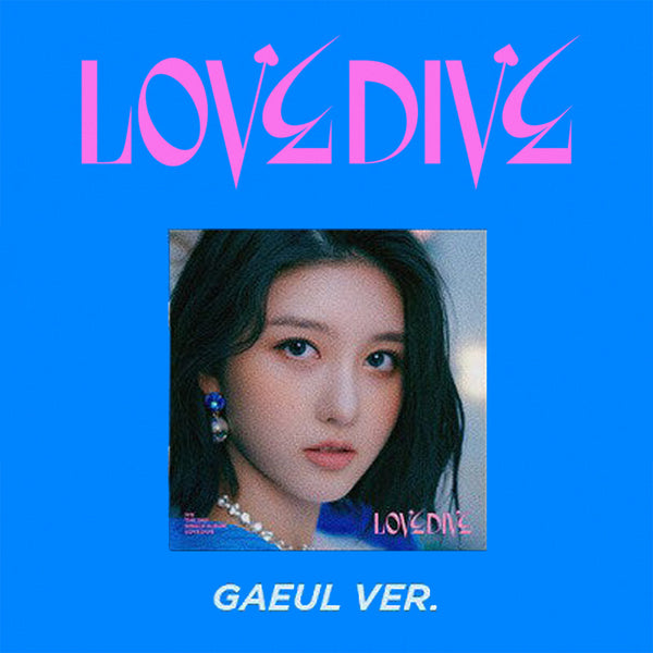 IVE 2ND SINGLE ALBUM 'LOVE DIVE' (JEWEL CASE) GAEUL VERSION COVER