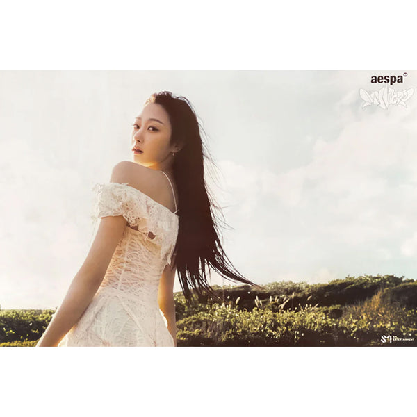 AESPA 3RD MINI ALBUM 'MY WORLD' (INTRO) POSTER ONLY GISELLE VERSION COVER