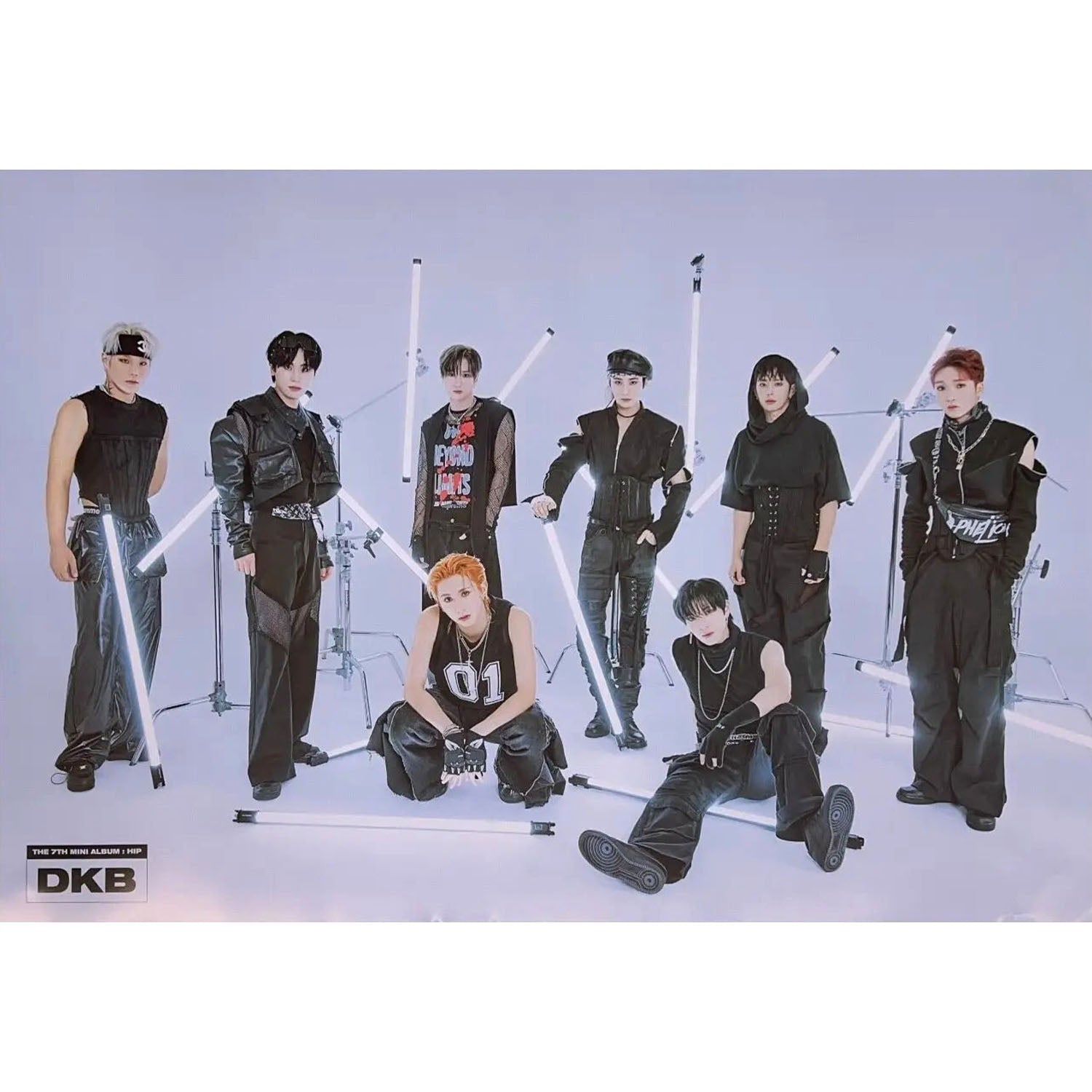 DKB 7TH MINI ALBUM 'HIP' POSTER ONLY GO VERSION COVER