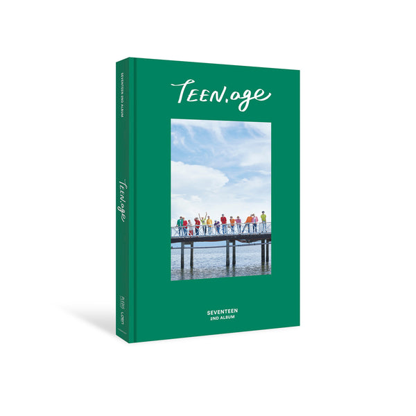 SEVENTEEN 2ND ALBUM 'TEEN, AGE' (RE-RELEASE) GREEN VERSION COVER