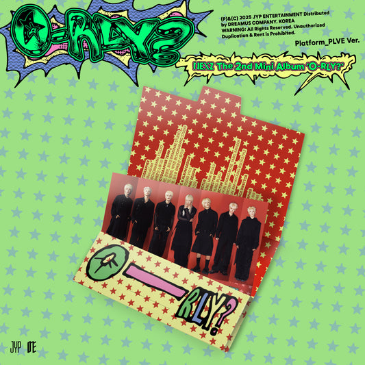 NEXZ 2ND MINI ALBUM 'O-RLY?' (PLVE) COVER