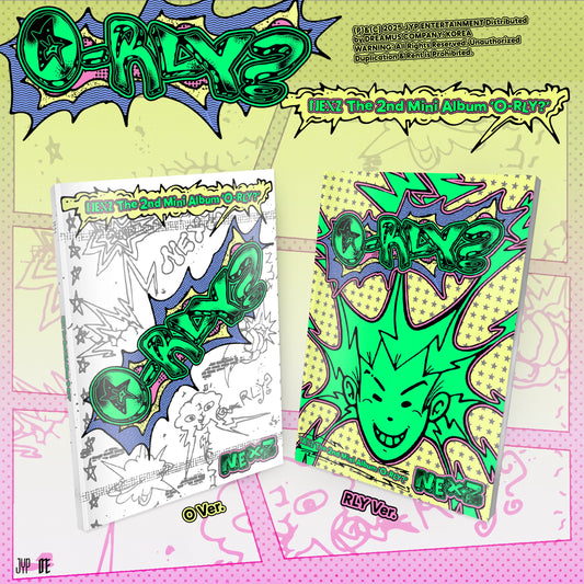 NEXZ 2ND MINI ALBUM 'O-RLY?' COVER