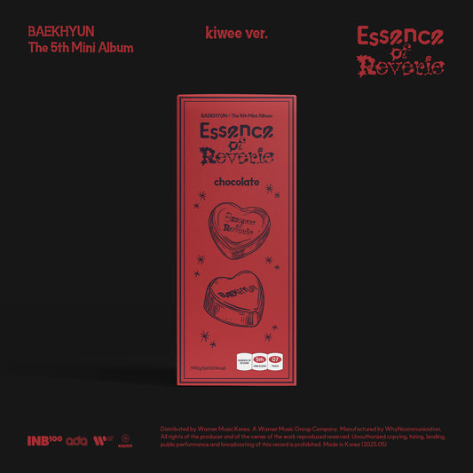 BAEKHYUN 5TH MINI ALBUM 'ESSENCE OF REVERIE' (KIWEE) COVER