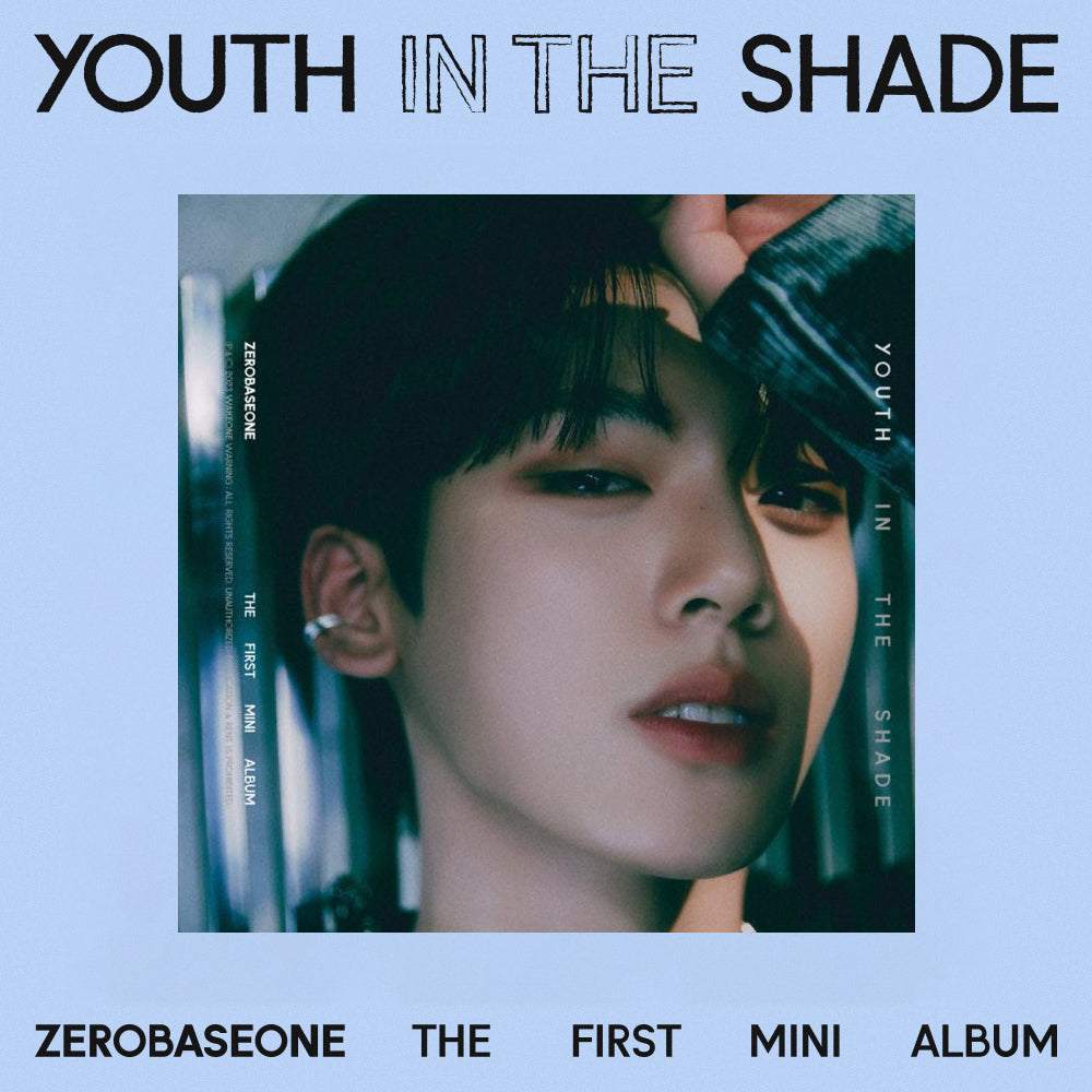 ZEROBASEONE 1ST MINI ALBUM 'YOUTH IN THE SHADE' (DIGIPACK) HAN YU JIN VERSION COVER