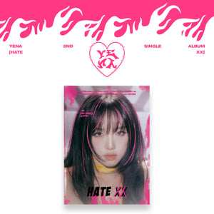 YENA 2ND SINGLE ALBUM 'HATE XX' HATE VERSION COVER