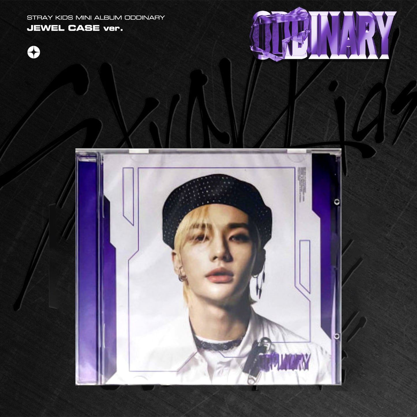 STRAY KIDS MINI ALBUM 'ODDINARY' (JEWEL CASE) HYUNJIN VERSION COVER