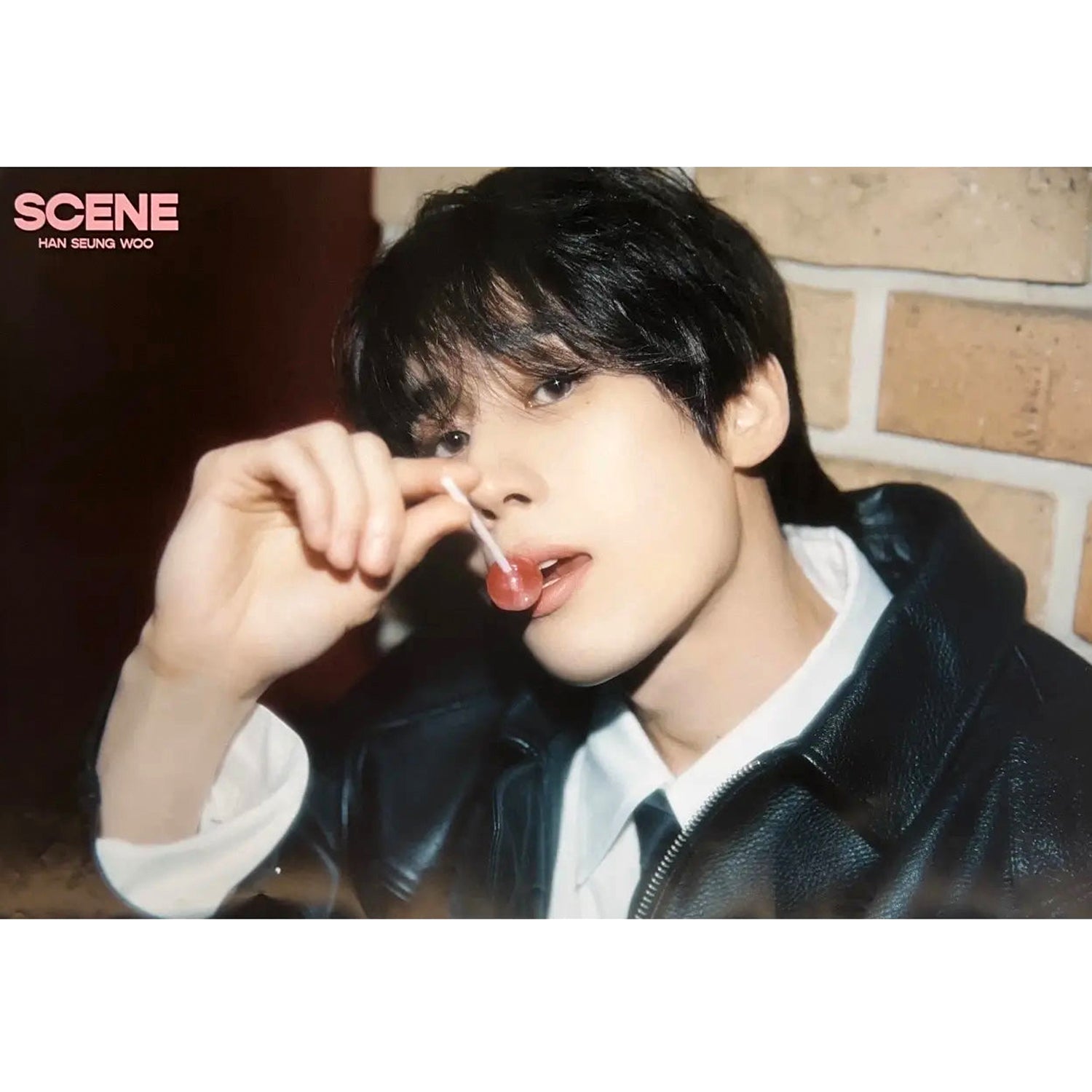 HAN SEUNG WOO 1ST SINGLE ALBUM 'SCENE' POSTER ONLY IN BLOOM SCENE VERSION COVER