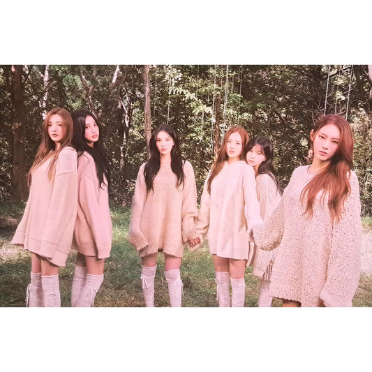 WEEEKLY 5TH MINI ALBUM 'COLORISE' POSTER ONLY IRIS VERSION COVER