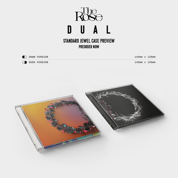 THE ROSE 2ND ALBUM 'DUAL' (JEWEL) SET COVER