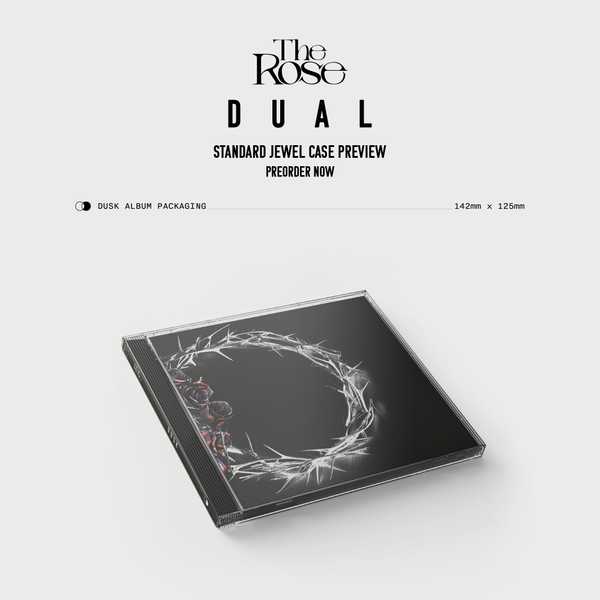 THE ROSE 2ND ALBUM 'DUAL' (JEWEL) DUSK VERSION COVER