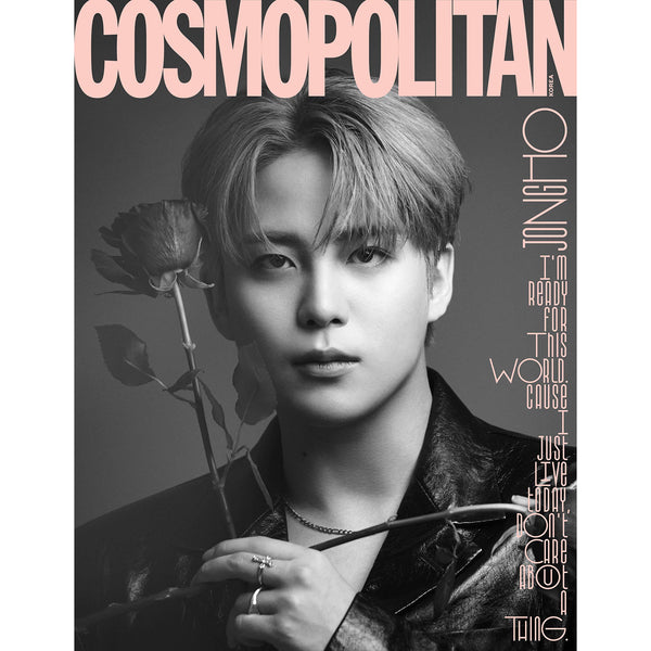 COSMOPOLITAN 'AUGUST 2023 - ATEEZ' JONGHO VERSION COVER