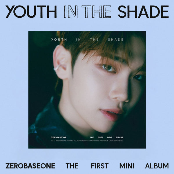 ZEROBASEONE 1ST MINI ALBUM 'YOUTH IN THE SHADE' (DIGIPACK) KIM TAE RAE VERSION COV ER