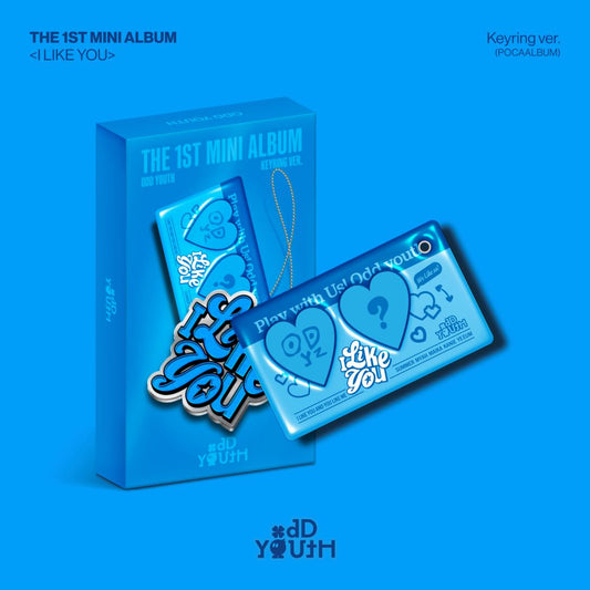 ODD YOUTH 1ST MINI ALBUM 'I LIKE YOU' (KEYRING) COVER