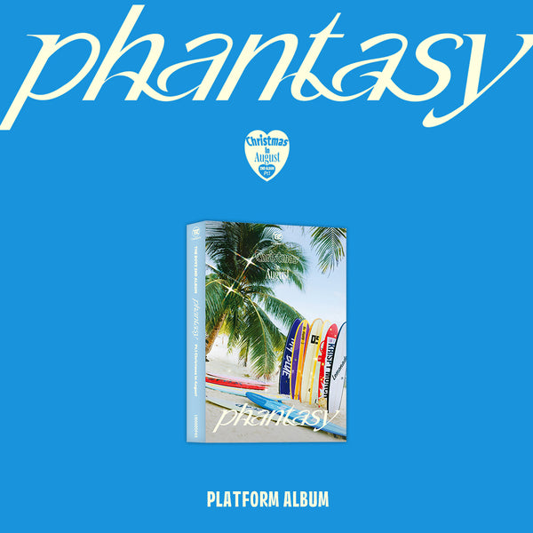 THE BOYZ 2ND ALBUM PT. 1 CHRISTMAS IN AUGUST 'PHANTASY' (PLATFORM) GLITTER VERSION COVER