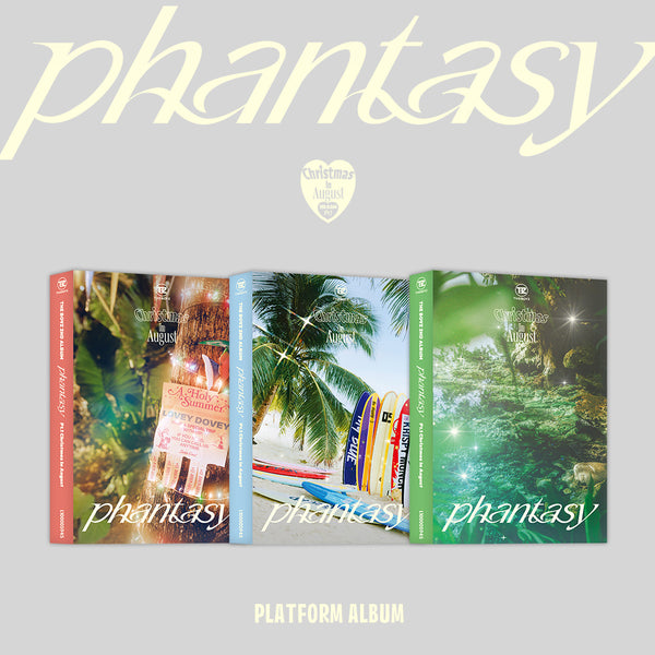 THE BOYZ 2ND ALBUM PT. 1 CHRISTMAS IN AUGUST 'PHANTASY' (PLATFORM) SET COVER