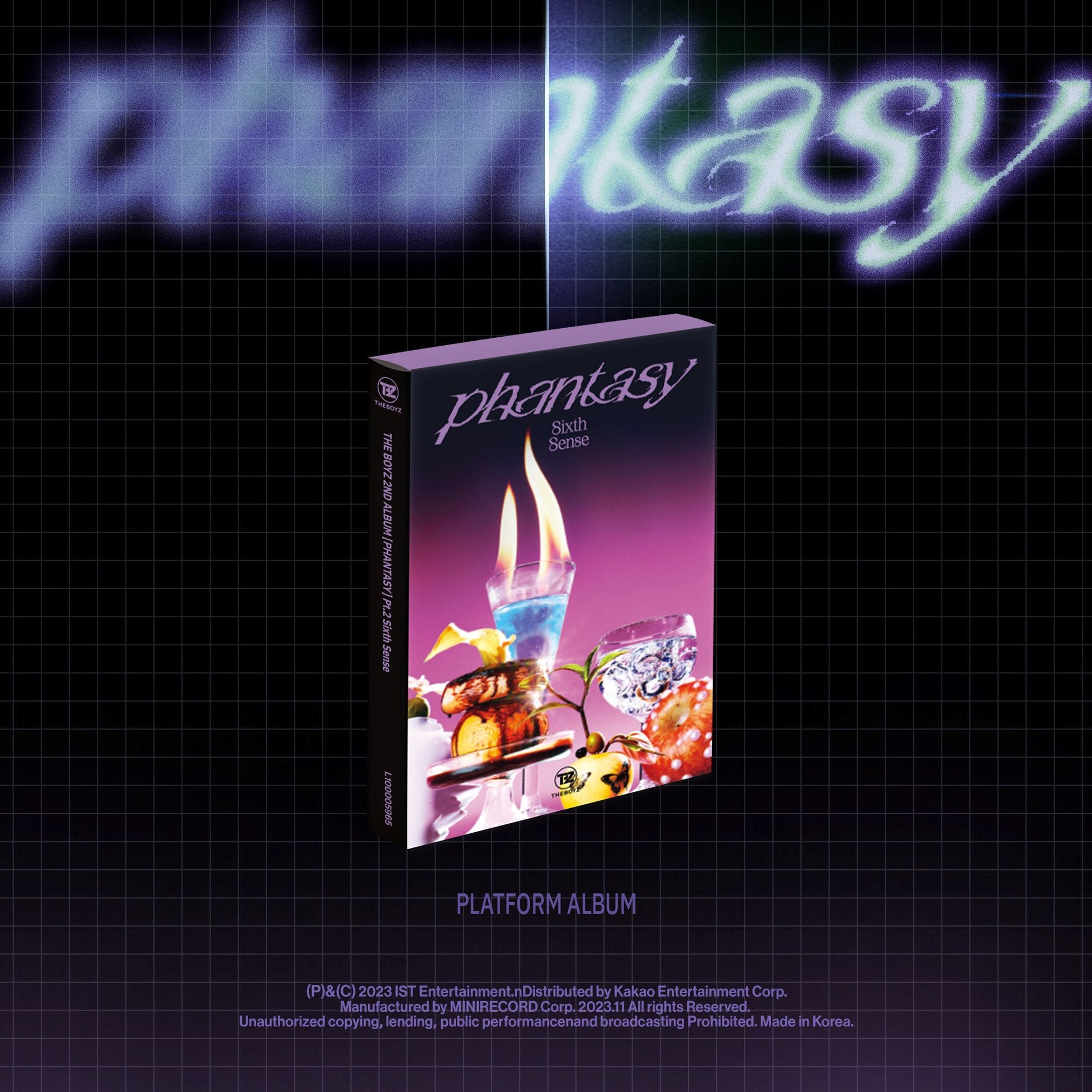 THE BOYZ 2ND ALBUM 'PHANTASY PT.2 SIXTH SENSE' (PLATFORM) DAZE VERSION COVER
