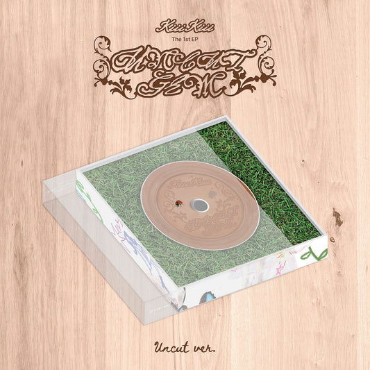 KIIIKIII 1ST EP ALBUM 'UNCUT GEM' (UNCUT) COVER