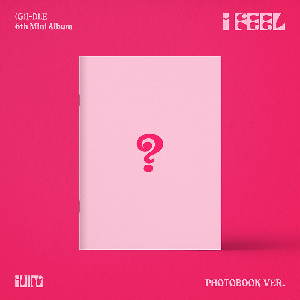 (G)I-DLE 6TH MINI ALBUM 'I FEEL' (PHOTOBOOK) COVER