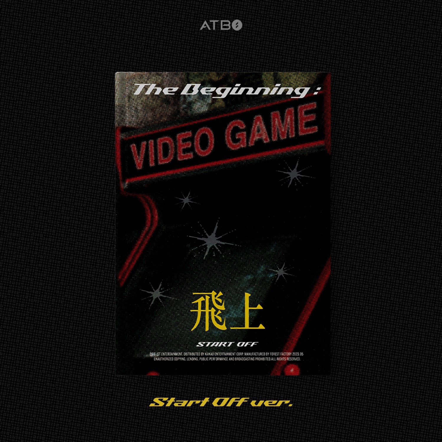 ATBO 3RD MINI ALBUM 'THE BEGINNING : 飛上' START OFF VERSON COVER