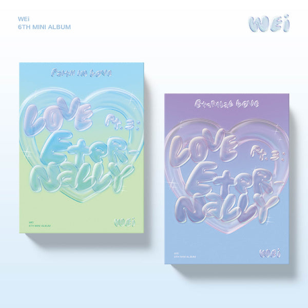 WEI 6TH EP ALBUM 'LOVE PT.3 : ETERNALLY' SET COVER