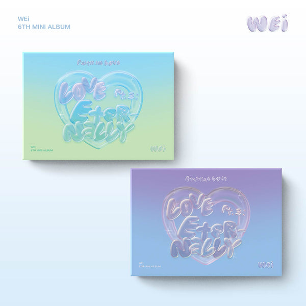 WEI 6TH EP ALBUM 'LOVE PT.3 : ETERNALLY' (POCA) SET COVER