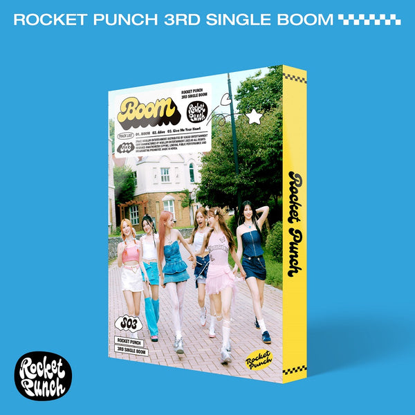 ROCKET PUNCH 3RD SINGLE ALBUM 'BOOM' LIKE VERSION COVER