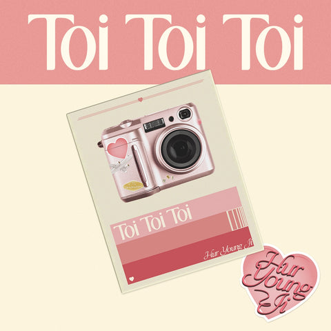 HUR YOUNG JI SINGLE ALBUM 'TOI TOI TOI' COVER