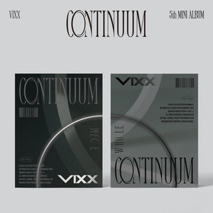 VIXX 5TH MINI ALBUM 'CONTINUUM' SET COVER