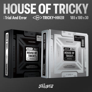 XIKERS 3RD MINI ALBUM 'HOUSE OF TRICKY : TRIAL AND ERROR' COVER
