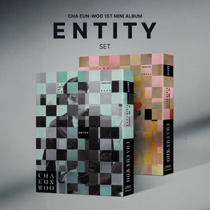 CHA EUN-WOO 1ST MINI ALBUM 'ENTITY' SET COVER