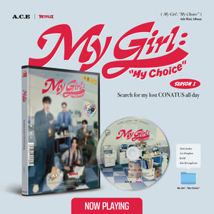 A.C.E 6TH MINI ALBUM 'MY GIRL : "MY CHOICE"' SEASON 1 VERSION COVER