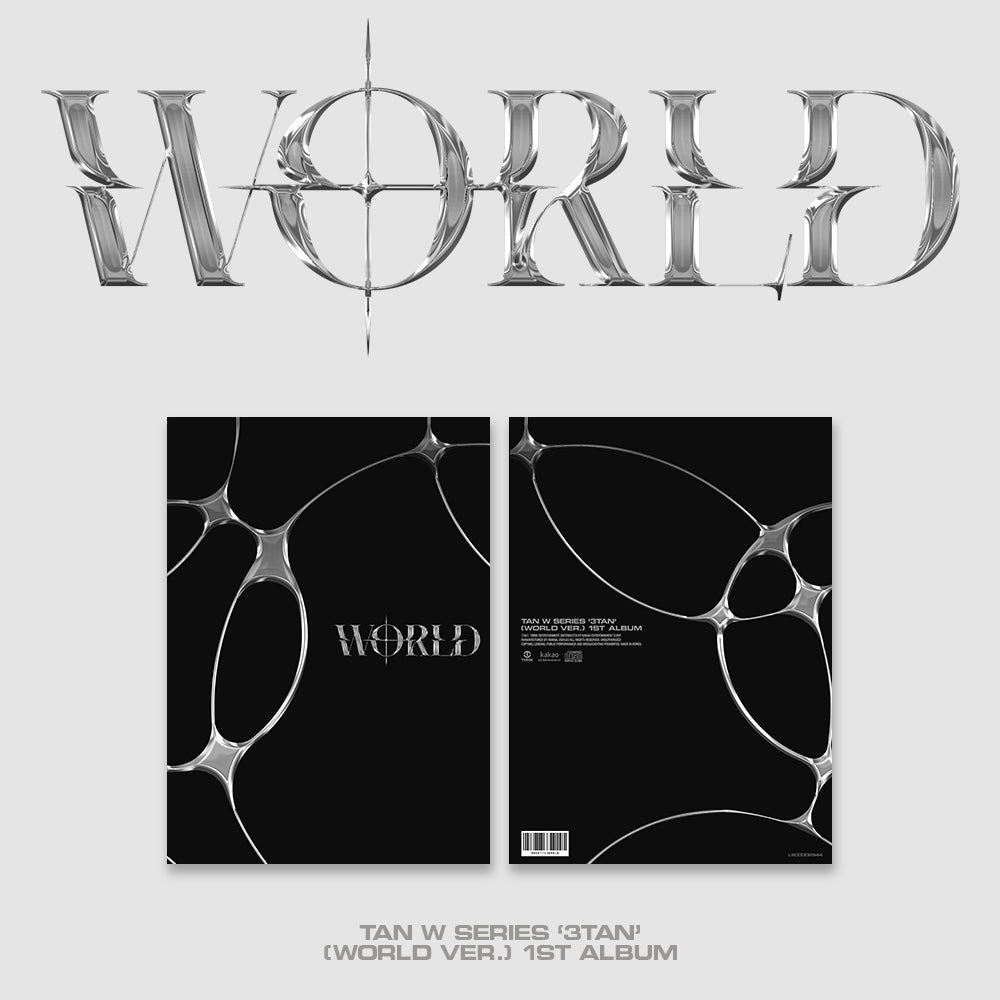 TAN 1ST ALBUM W SERIES '3TAN' (WORLD) COVER