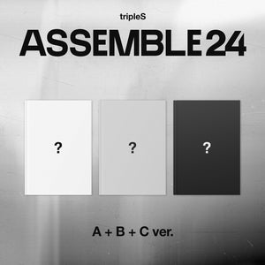 TRIPLES 1ST ALBUM 'ASSEMBLE24' SET COVER